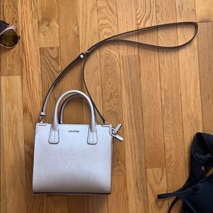 silver crossbody
